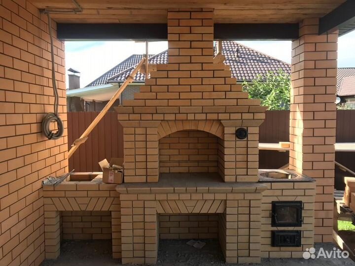 Каминная печь, мангал