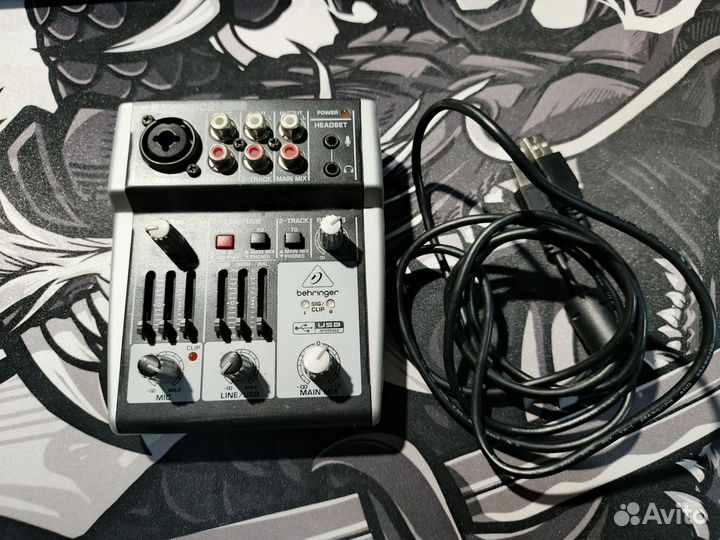 Микшерный пульт behringer xenyx 302 usb