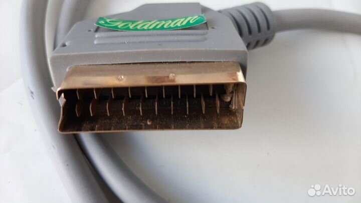 Кабель аудио-видео, scart - scart, 21PIN, 1.3 М