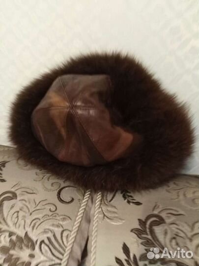 Шапка зимняя меховая женская