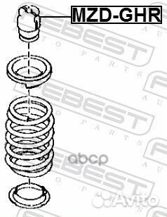 Отбойник амортизатора зад прав/лев MZD-GHR