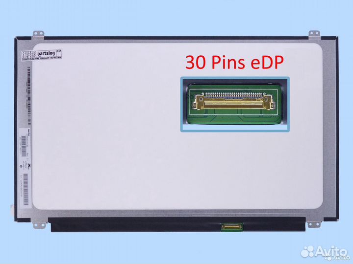 Матрица 15.6 1366х768 30 pin n156bga-EA2 матовая