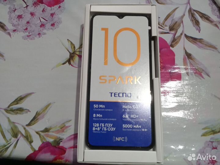 TECNO Spark 10, 8/128 ГБ