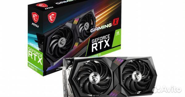Видеокарта MSI rtx 3060ti gaming x LHR