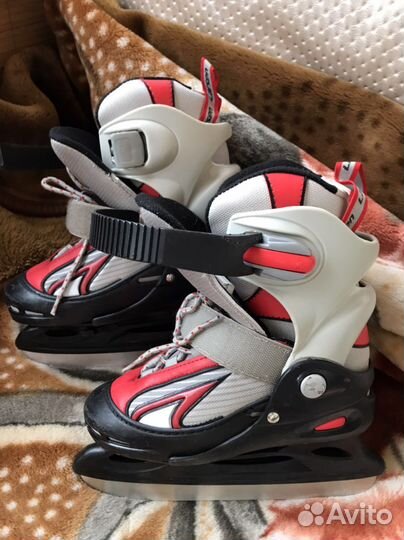 Коньки раздвижные 30-33