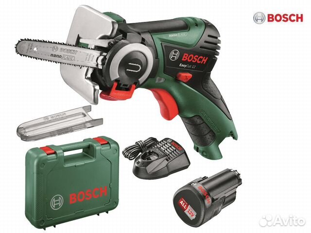 Цепная мини-пила Bosch EasyCut 12 аккумуляторная купить в Москве ...