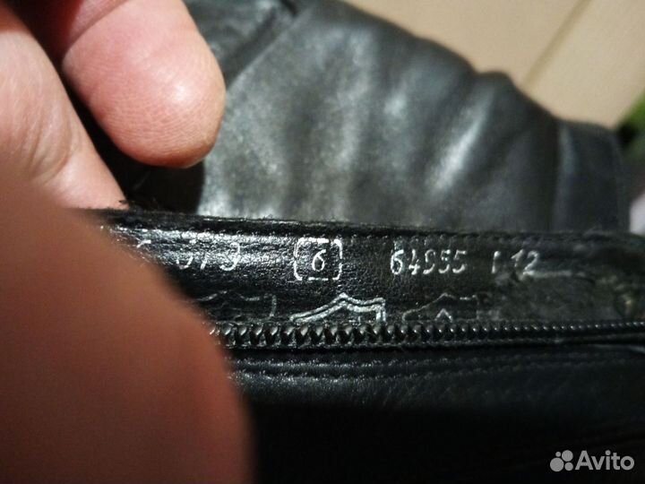 Полусапожки женские 39 размер натуральная кожа