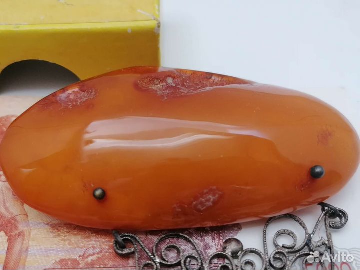 Украшения из Янтаря ссср, Броши, запонки 875пр