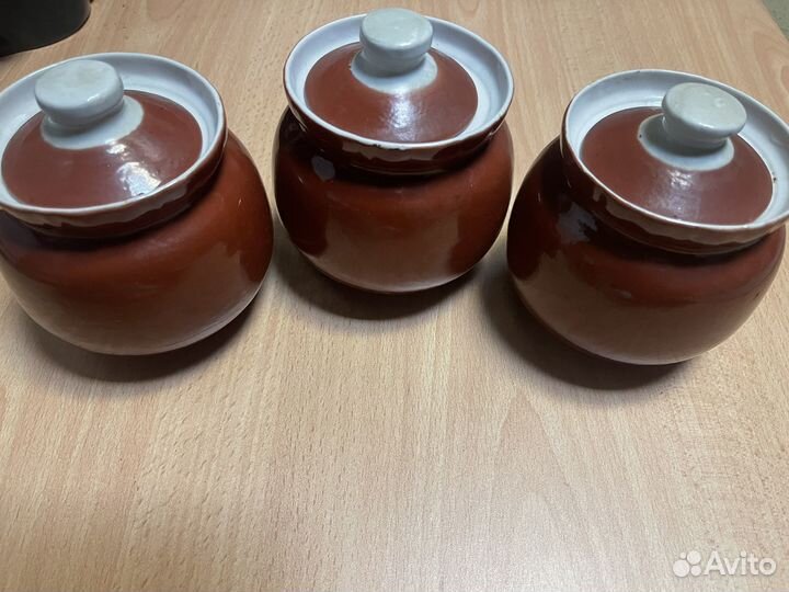 Керамические горшки