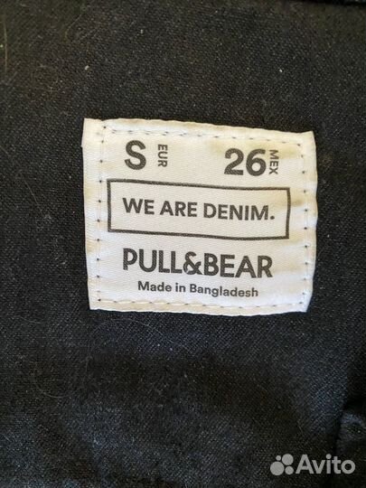 Рубашка удлиненная платье pull AND bear