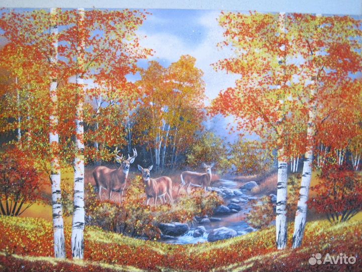 Картины из камня