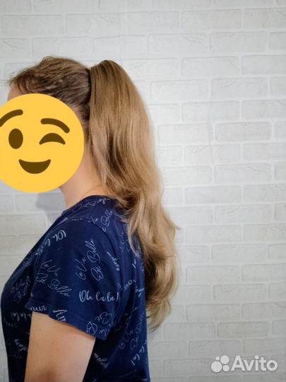 Накладной хвост на крабе (руссый)