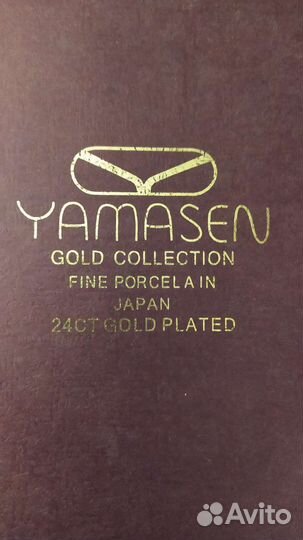 Чайная пара с позолотой япония