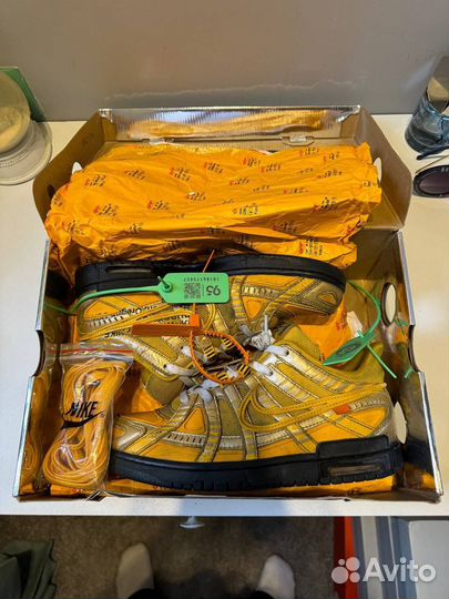 Nike dunk rubber Off White Cond