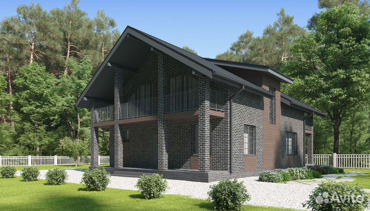 Проекты домов для ипотеки и строительства - 260 м2