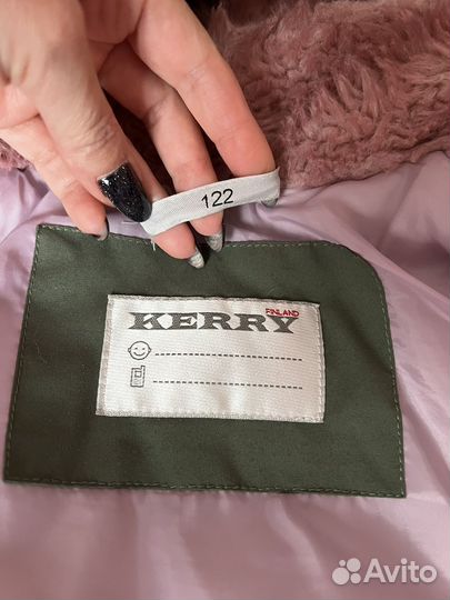 Куртка зимняя для девочки 122 kerry