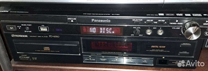 Домашний кинотеатр 5.1 panasonic SA-PT850