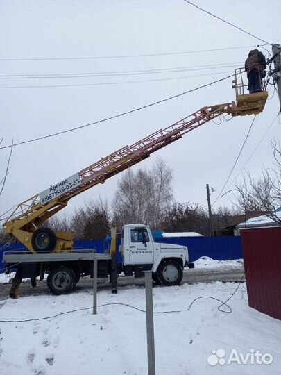 Аренда услуги автовышки
