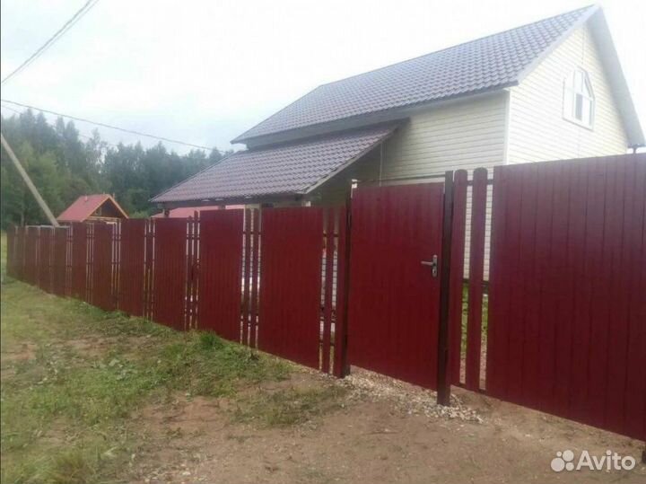 Забор под ключ