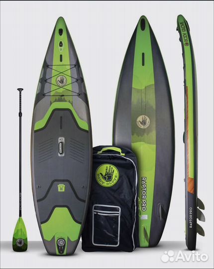 Сапборд Sup bord Raptor Pro 3-х слойный