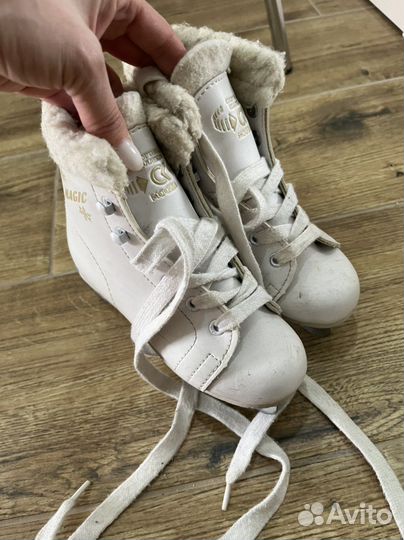 Коньки детские двухполозные