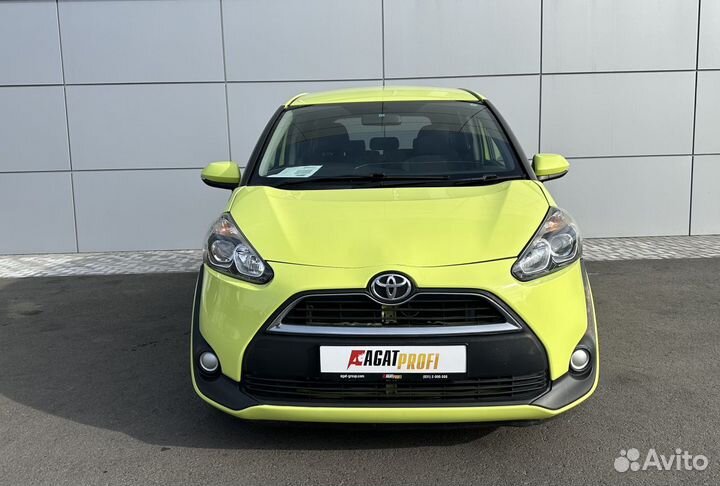 Toyota Sienta 1.5 CVT, 2016, 97 766 км