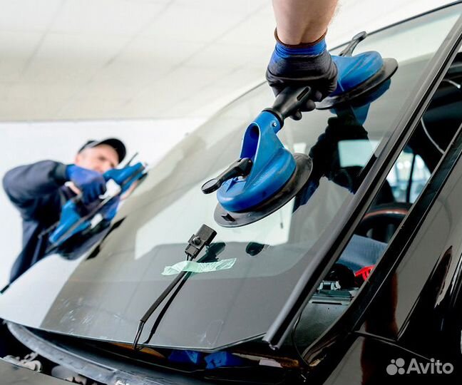 Авто стекло для Датсун левый руль + установка