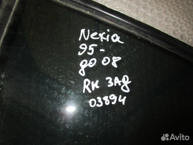 Стекло двери задней правой (форточка) Daewoo Nexia