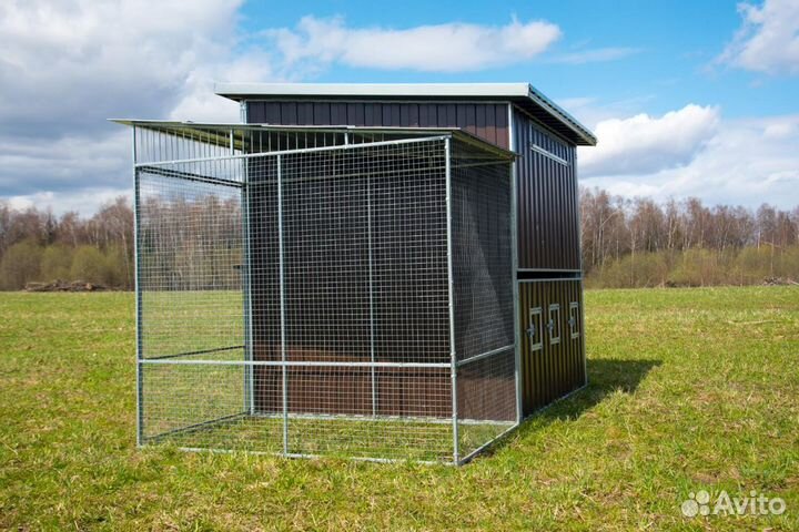 Выгул для Домика теплоисухо на 45 кур