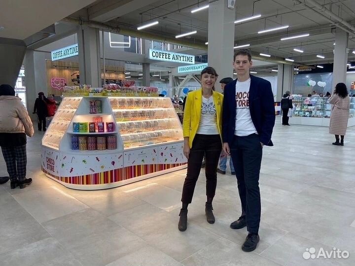 Сеть из 3 магазинов сладостей. Окупаемость 4-6 мес
