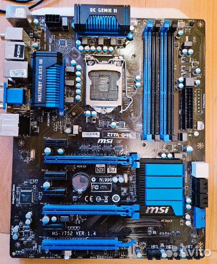 Материнская плата 1155 + i7 3770 + 16GB