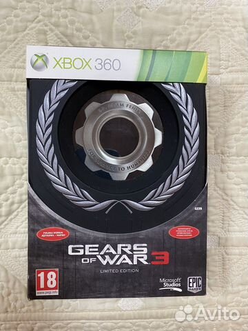 Gears of war 3 limited edition купить в Смоленске | Электроника | Авито
