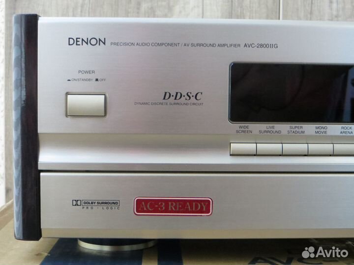 Интегральный пятиканальный усилитель denon AVC-280