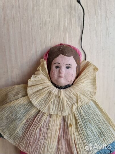 Набор ретро елочных игрушек. 4 шт. СССР