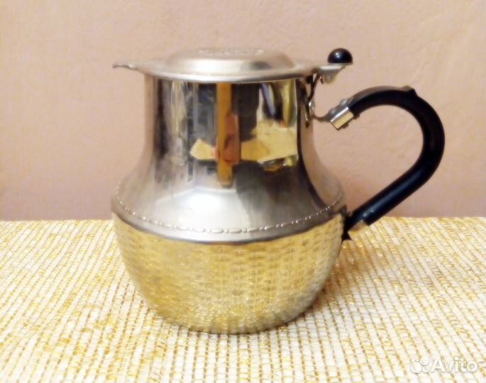 Молочник сливочник СССР винтаж ретро металл