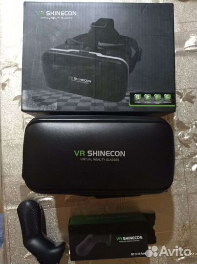 Виртуальные очки и джойстик Vr Shinecon
