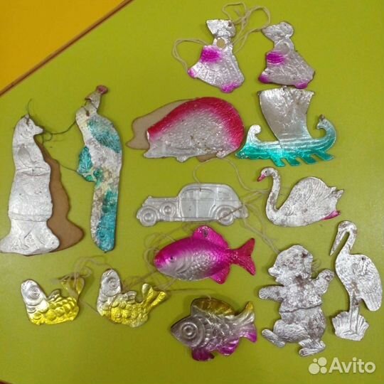 Елочные игрушки СССР