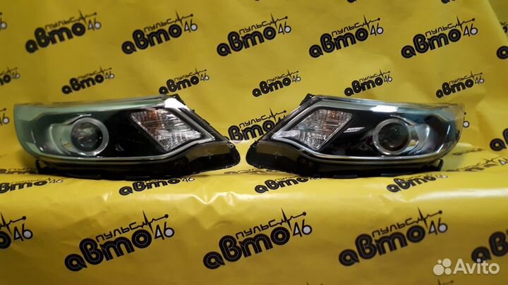 Фара правая левая Киа Рио / KIA RIO рестайл линза