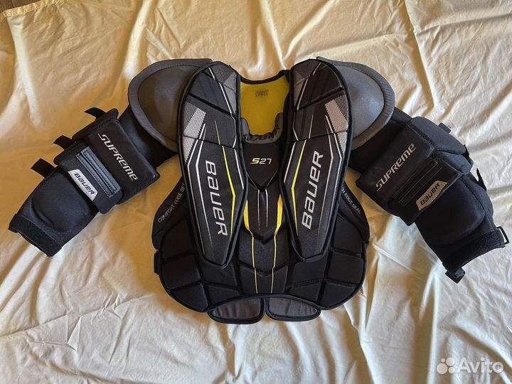 Вратарский нагрудник bauer supreme s27 jr