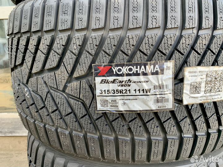 Yokohama BluEarth Winter V905 275/40 R21 и 315/35 R21 111W