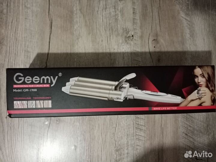 Плойка тройная для волос