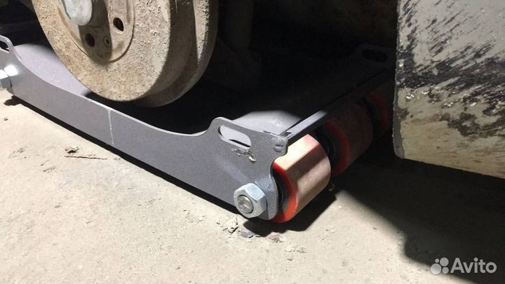 Телега усиленная для буксировки на эвакуаторе