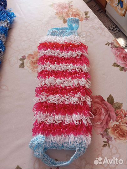 Мочалка ручной работы