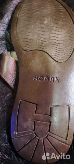 Мужские кожаные шлепанцы 43