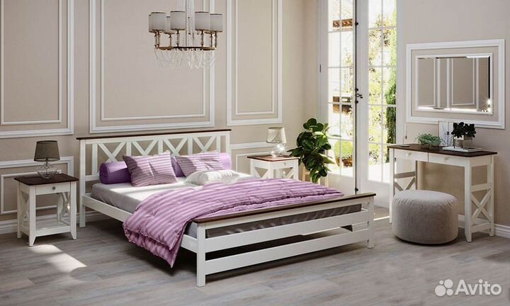 Кровать берёза 2-спальная 