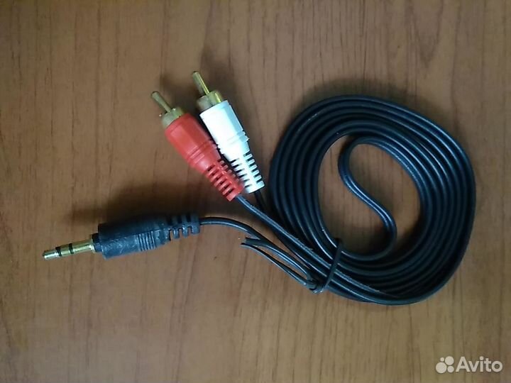 Кабель Jack 3,5-2 RCA 1,5м