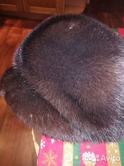 Женский норковый берет