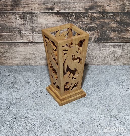 Ваза из дерева (Бук)