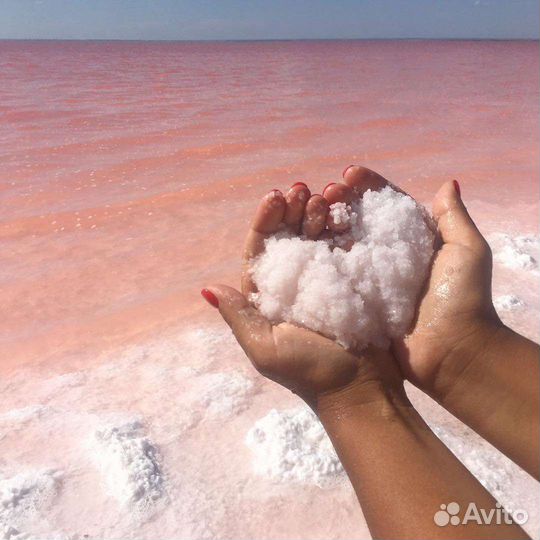 Соль розового озера Крыма. Лечебная грязь о.Чокрак