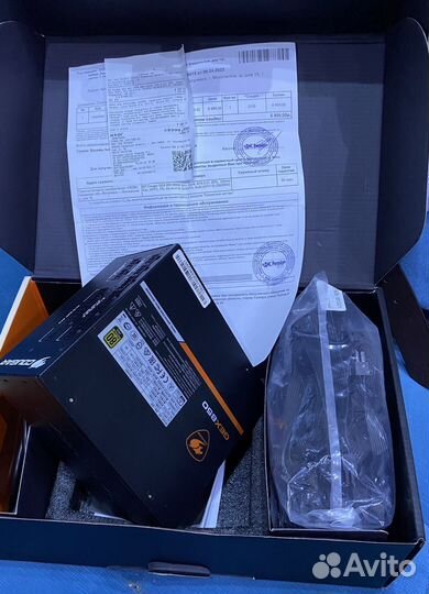 Блок питания Cougar GEX 850W чек днс